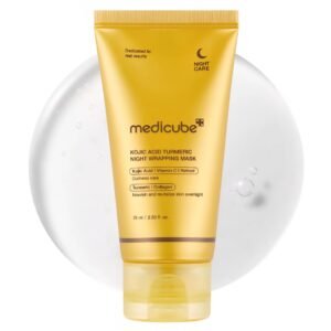 Medicube Masque de Nuit Éclat Kojic Acid & Curcuma — Medicube masque visage au Maroc