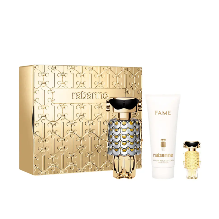paco-rabanne-6892368b2effa.png Paco Rabanne - Coffret de 3 pièces FAME — Paco Rabanne coffret cadeau beauté au Maroc