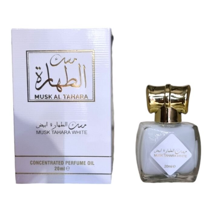 Al Aqeeq Musk Al Tahara White 20ml — Al musc parfum au Maroc