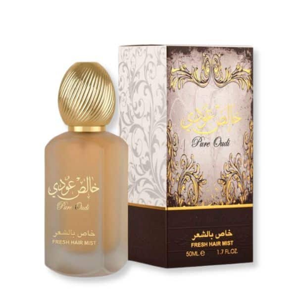 pure-oudi-brume-parfum-cheveux-hair-mist-ard-el-zaafaran.jpg Pure Oudi Hair Mist 50ml – Ard Al Zaafaran — Pure tonique visage au Maroc