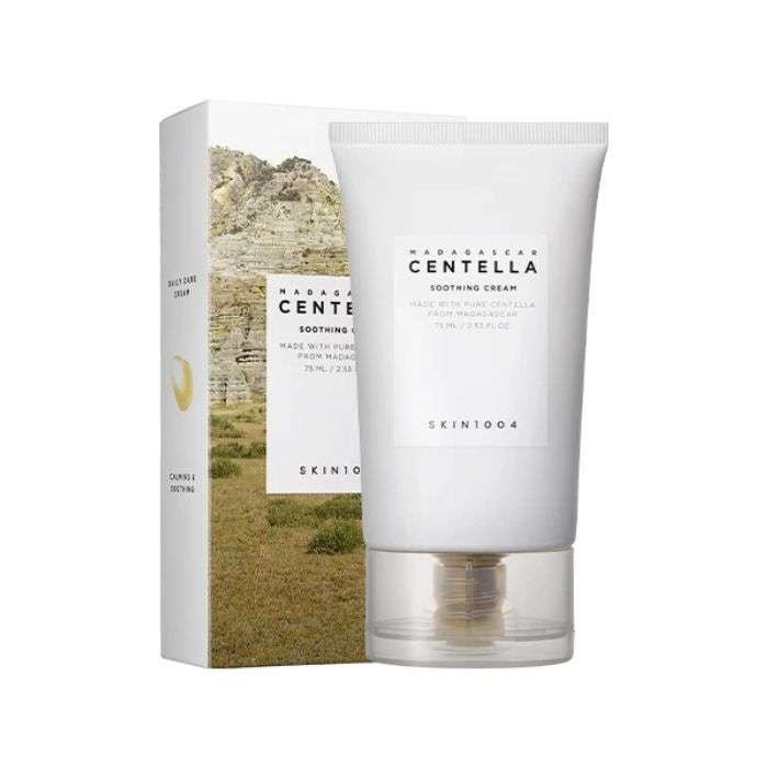 skin1004-madagascar-centella-soothing-creme-75-ml-6a1ed1b522002.jpg SKIN1004 Madagascar Centella Soothing Cream 75ml — Skin1004 crème hydratante visage au Maroc