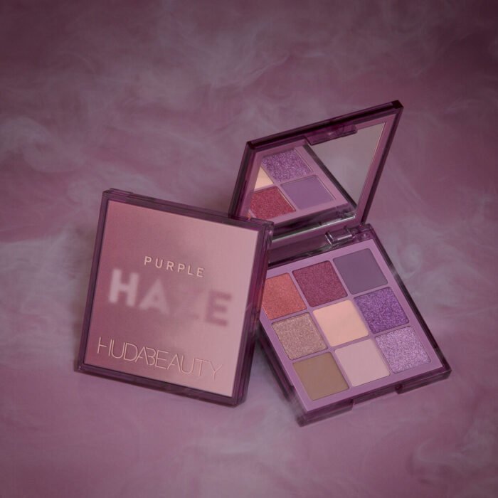 Huda Beauty Haze Obsessions Eyeshadow Palette — Huda Beauty maquillage yeux au Maroc