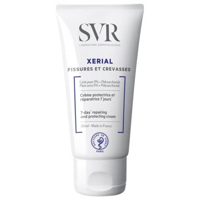 svr-xerial-fissures-et-crevasses-creme-protectrice-et-reparatrice-50ml.jpg SVR XERIAL Fissures & Crevasses — SVR gommage visage au Maroc