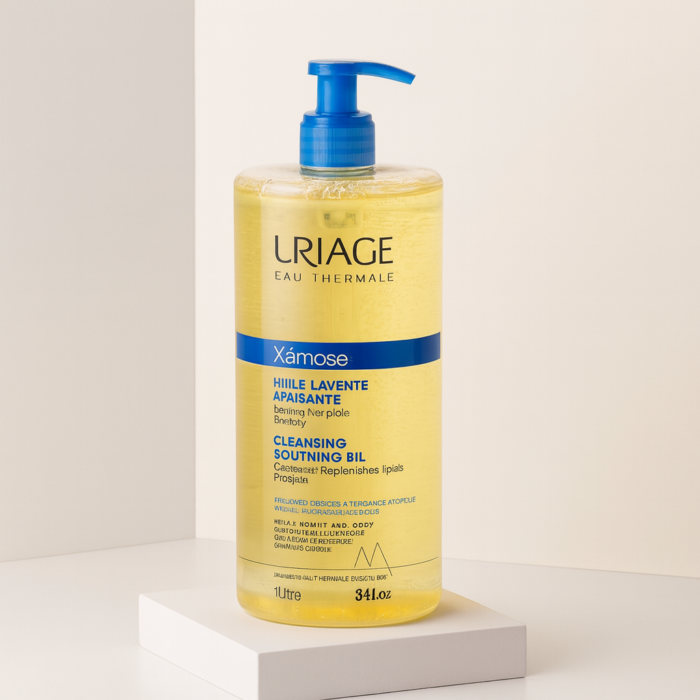 URIAGE Xémose Huile Nettoyante Apaisante – Visage & Corps 500 ml & 1 L — Uriage nettoyant visage au Maroc