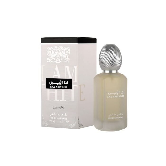 white-1_2.jpg Ana Abyedh Parfum Cheveux 50ml – Lattafa — Ana parfum unisexe au Maroc
