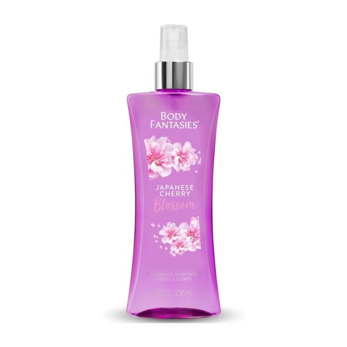 white-61lW7J7b6iL._AC_SL1500.jpg Body Fantasies Japanese Cherry Blossom Body Spray 236ml — Body soin ciblé visage au Maroc