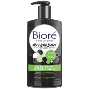 BIORE Gel Nettoyant au Charbon